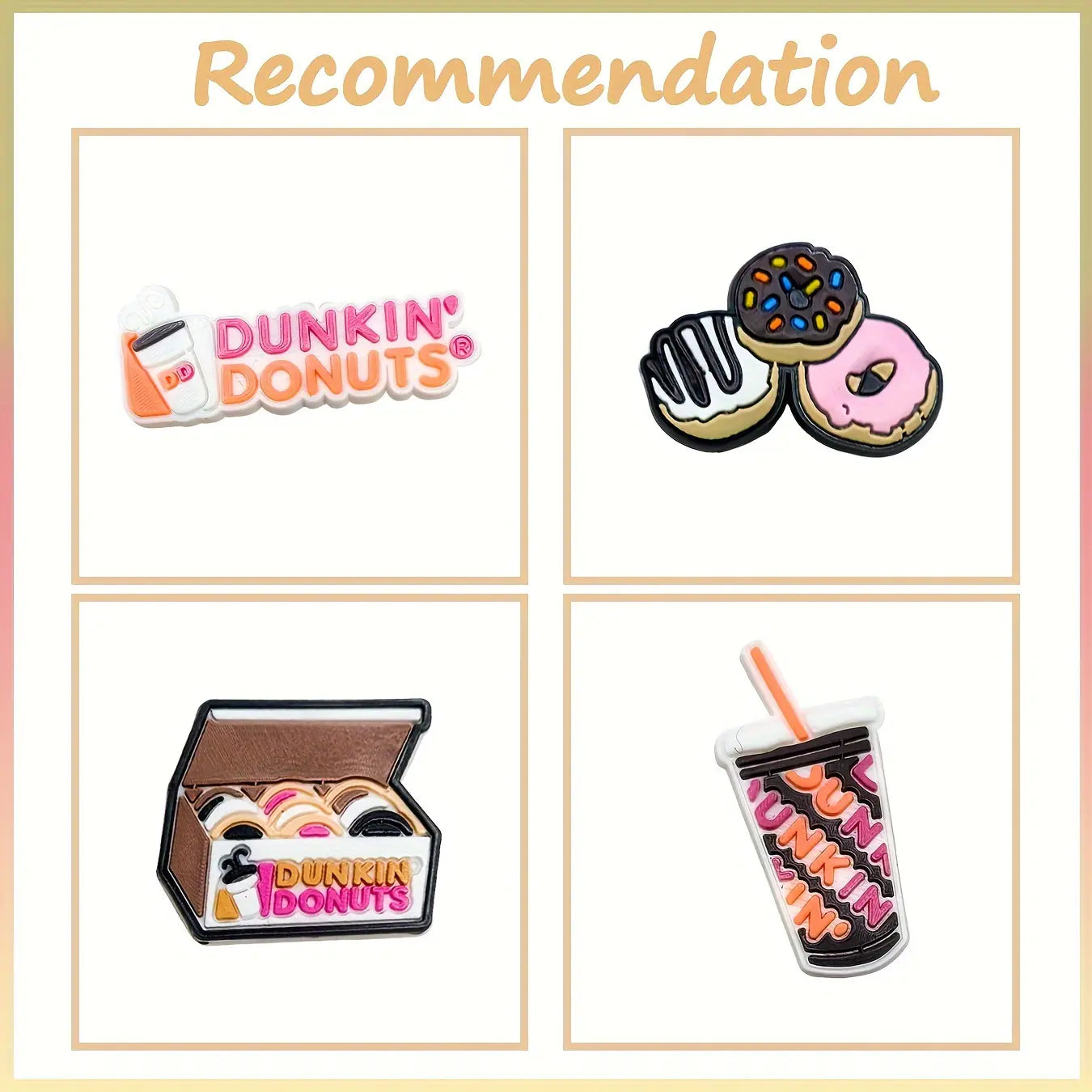 CROCPLUGS™ Dunkin Donuts Plugs