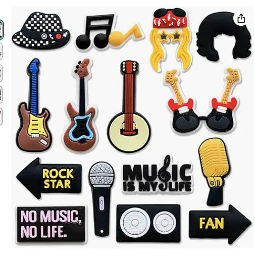 CROCPLUGS™ Rock Star Plugs